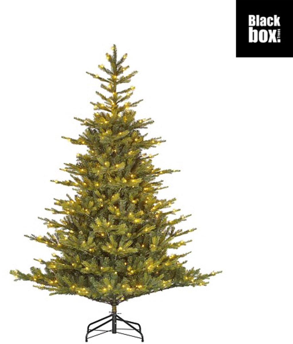 Grimshaw x-mas tree led green 370L TIPS 2326 with timer & dimmer - h215xd152cm