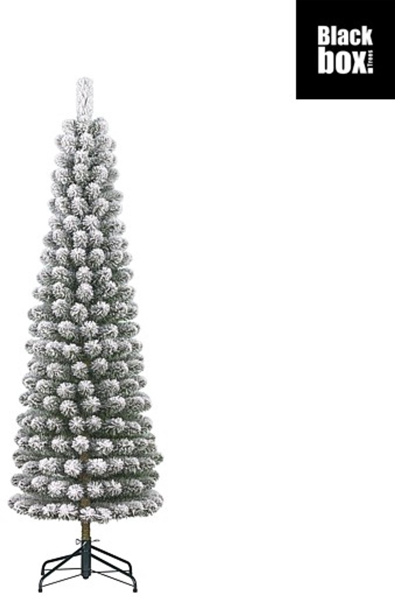 Charlton Pilar x-mas tree green frosted TIPS 362 - h215xd56cm