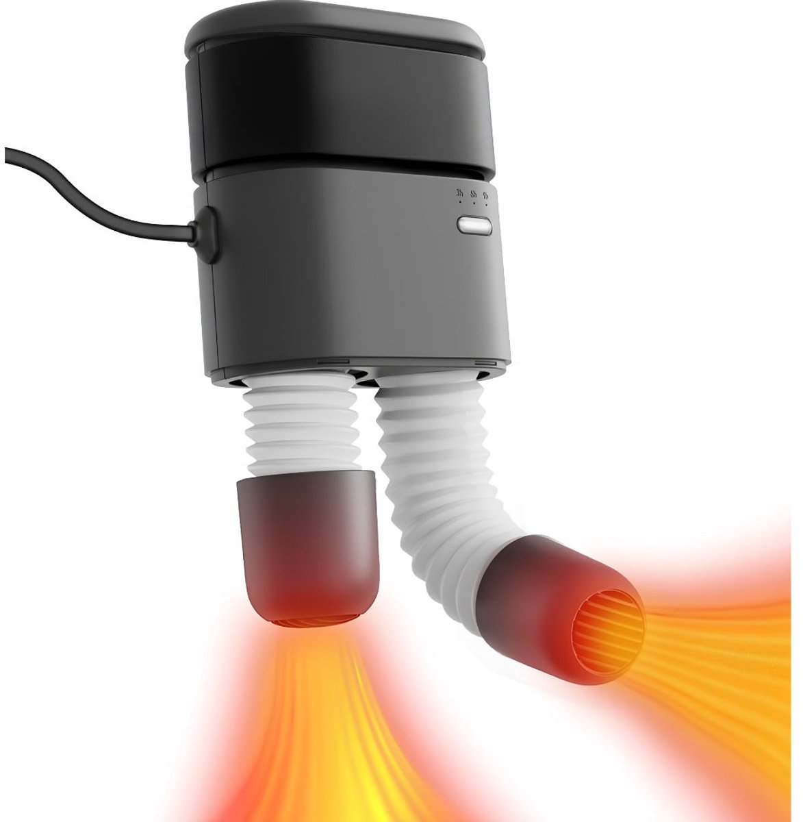 SP® Schoenendroger - Schoenendroger Electrische - Schoenverfrisser - Grijs - 17cm x 7cm x 3cm