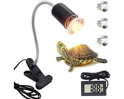 Verwarmingslamp voor Terrarium, 25W 50W 70W Reptielenlamp voor Schildpadden, Amfibieën en Slangen
