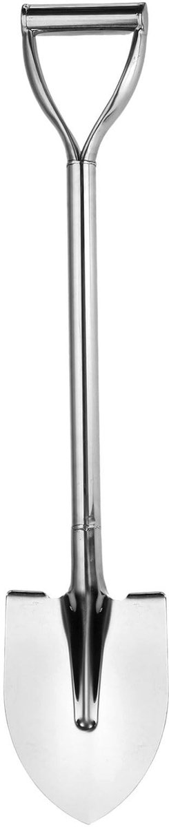 Omgoods - RVS Schep met D-handvat voor Tuin en Camping