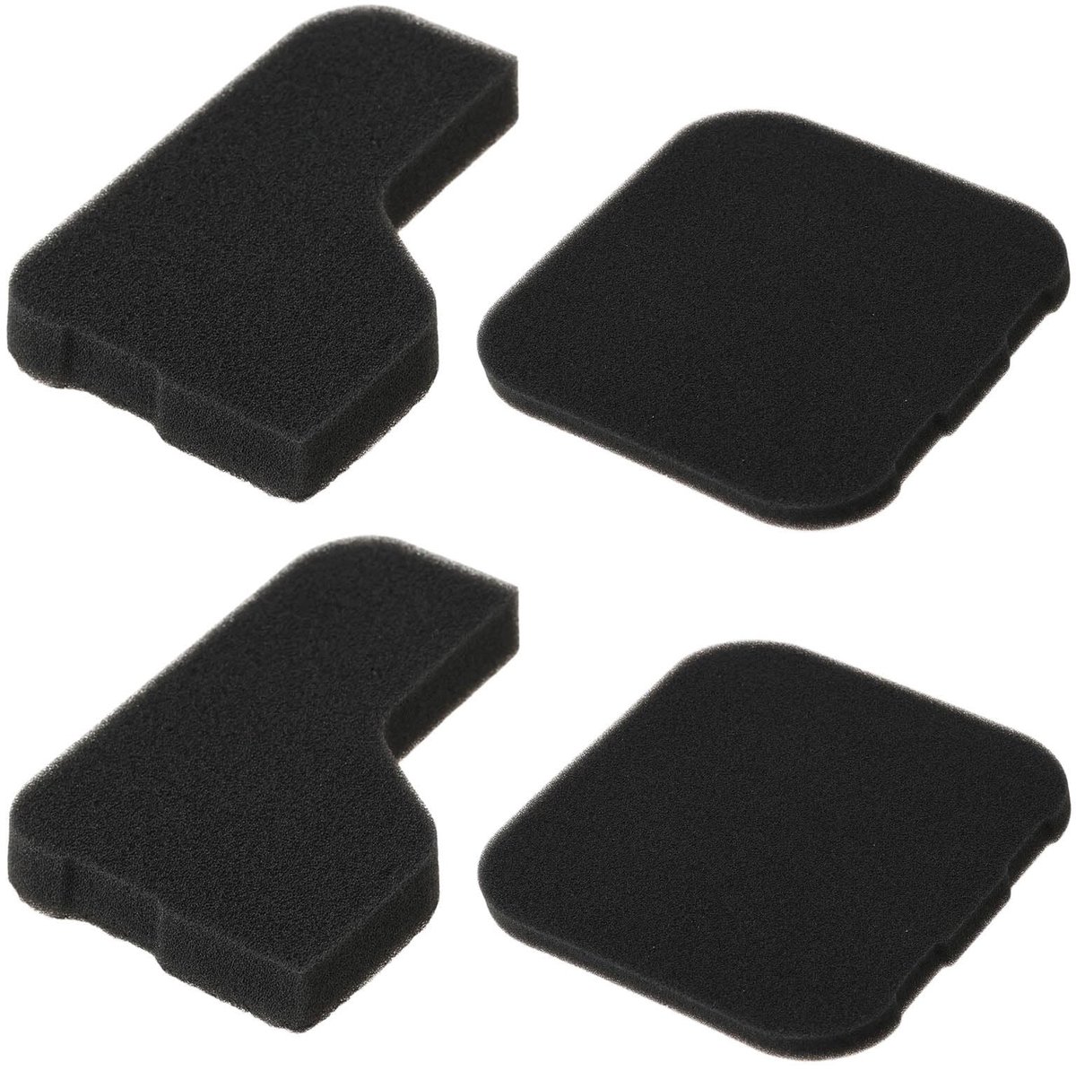 Omgoods - 4 Stuks Luchtfilterset voor Grasmaaier Motoren Compatibel met OHV