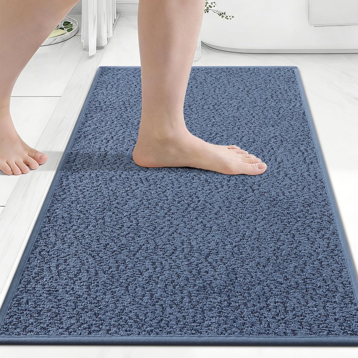 Omgoods - Antislip Badmat voor Badkamer, Absorberend en Sneldrogend