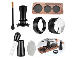 Omgoods - 7-delige Espresso Tamper Set met Accessoires voor Barista