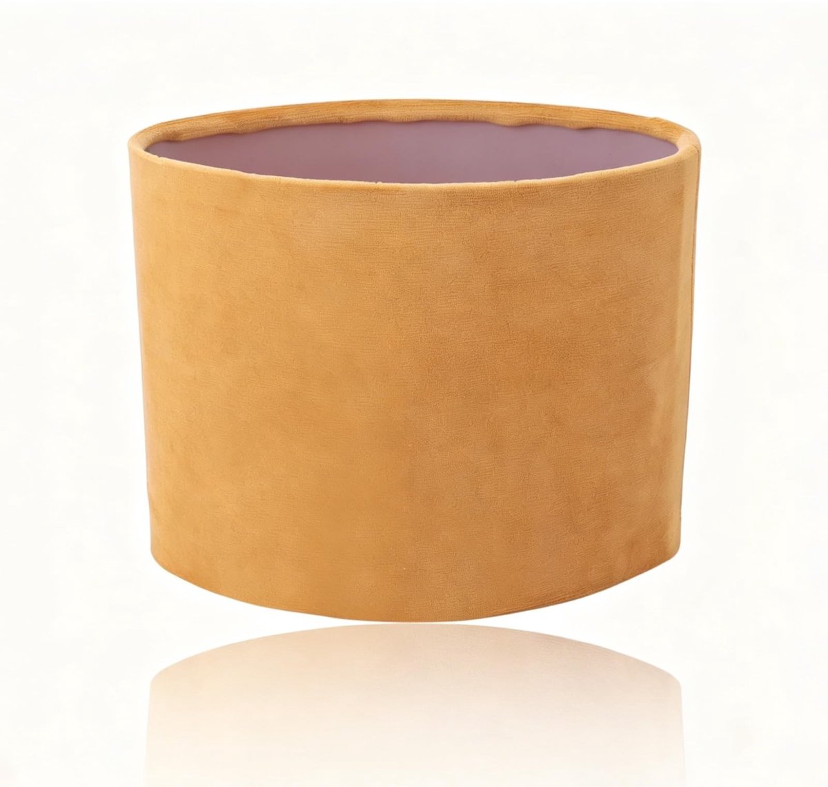 Omgoods - Grote Fluwelen Lampenkap, Universele E27/E14 Vervangingen, Goud