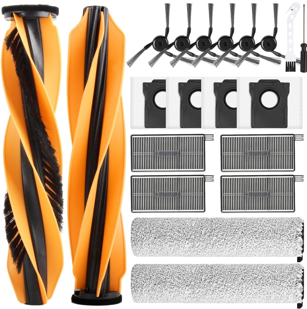 Omgoods - Accessoireset voor Robotstofzuiger 23 Stuks