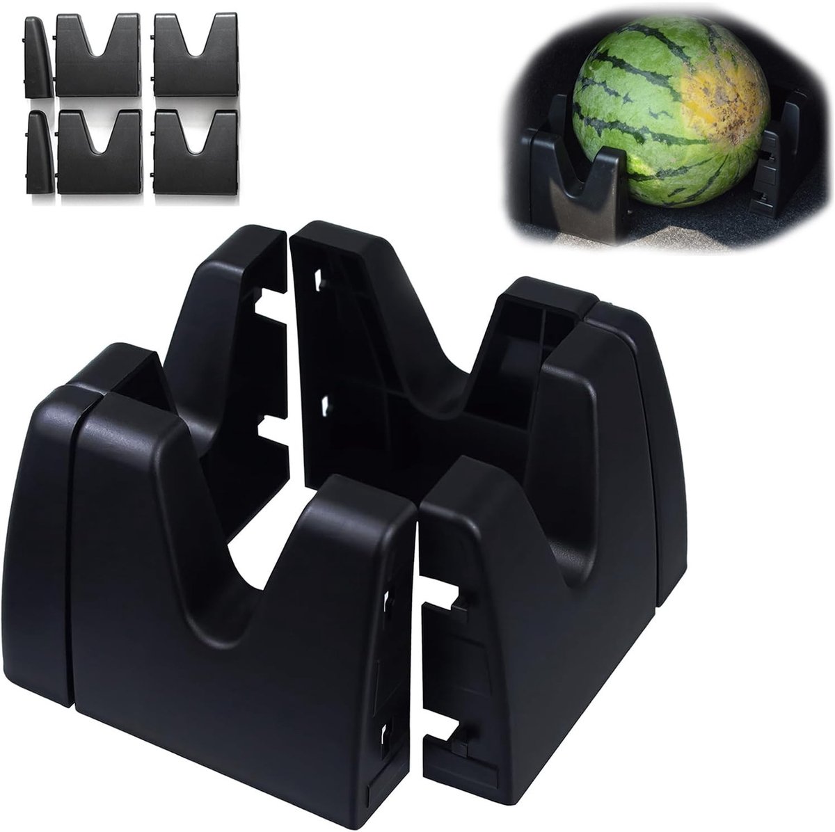 Omgoods - Kofferbakorganizer met Klittenbandbevestiging voor Auto's, Set van 6