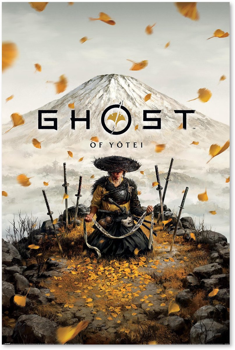 Pyramid Poster Ghost of Yotei - Key Art 61x91,5cm Divers