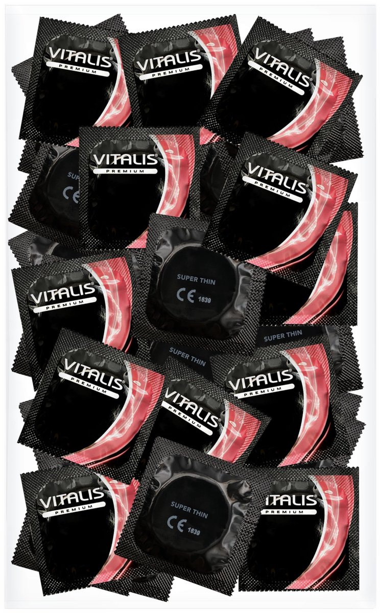 VITALIS Super Thin Condooms 100 - Extra dunne premiumcondooms