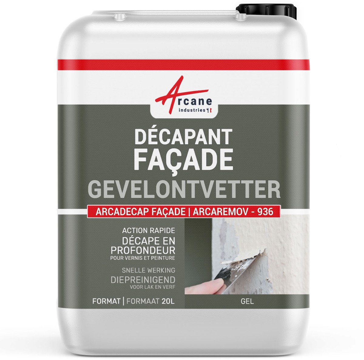 Gevel verfafbijtmiddel - ARCAREMOV - 936