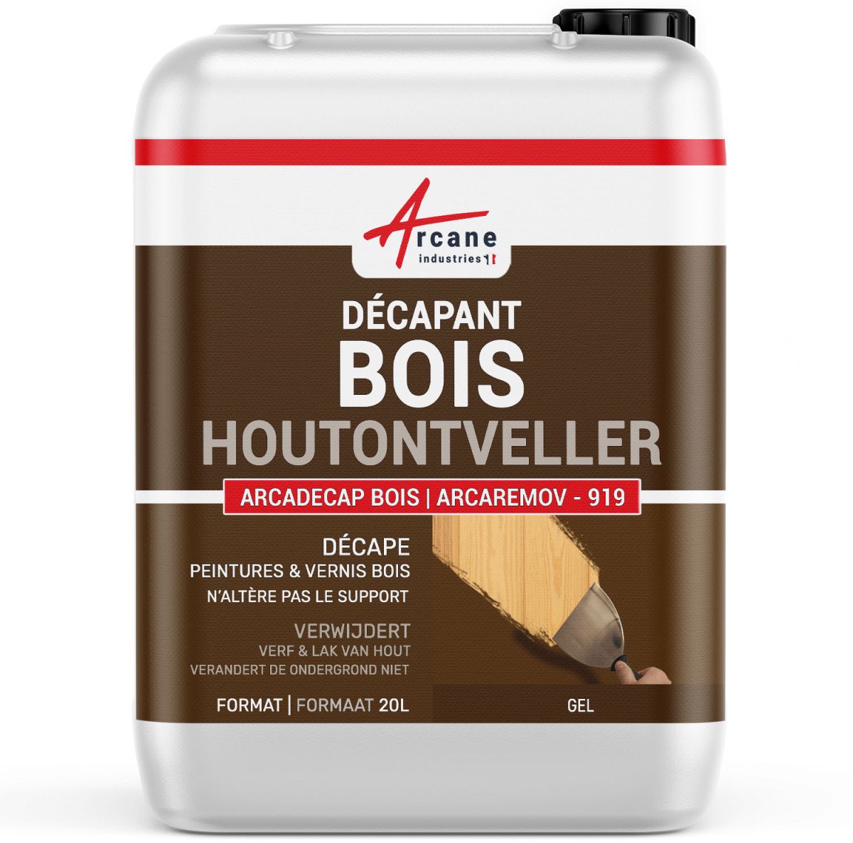 Ontlakker Hout voor vernis en verf - ARCAREMOV - 919