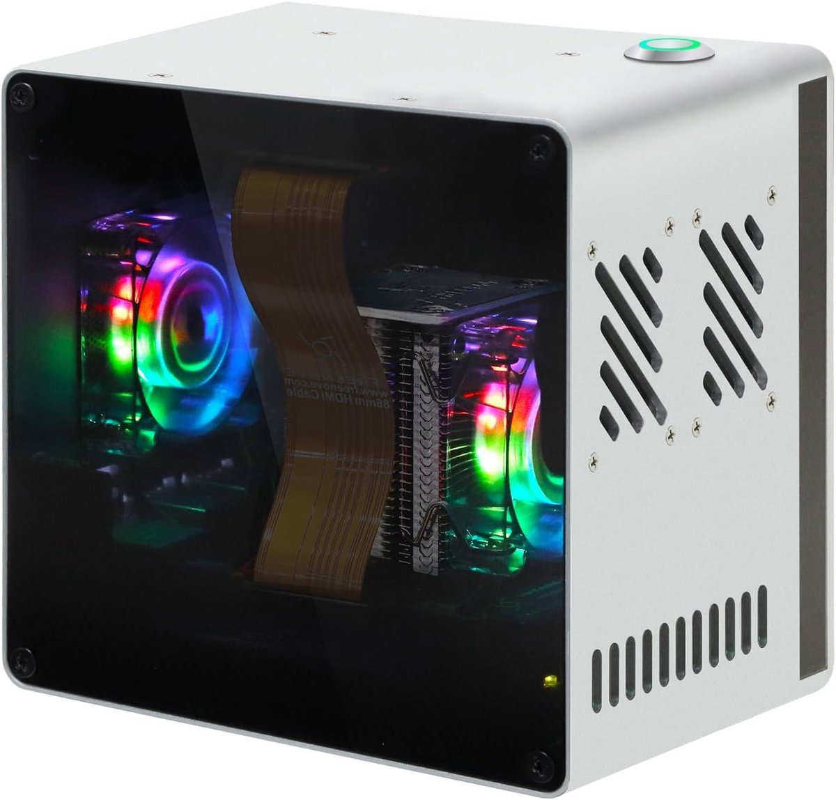 Raspberry Pi 5 Behuizing - Computer Case - Opslag en Koeling - Dubbele NVMe SSD Slots - N.v.t. - Zwart
