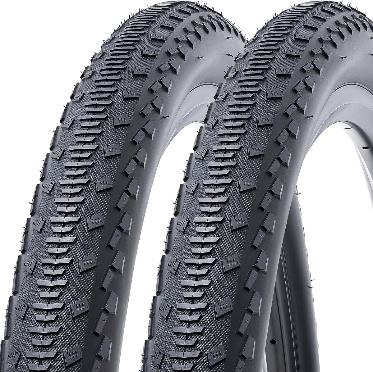 Fietsbanden 27,5 x 1,75 inch - 2 stuks opvouwbare fietsmantels voor road- en stadsfietsen, hoge grip en duurzaamheid