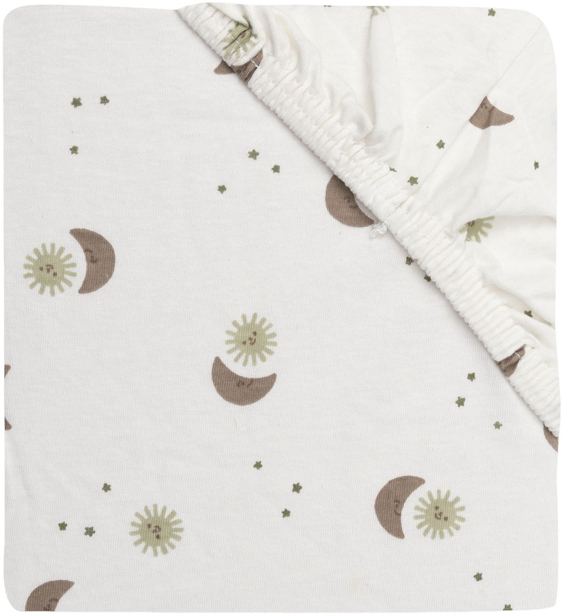 Jollein Hoeslaken Wieg - 40/50x80/90cm - Jersey - Over the Moon