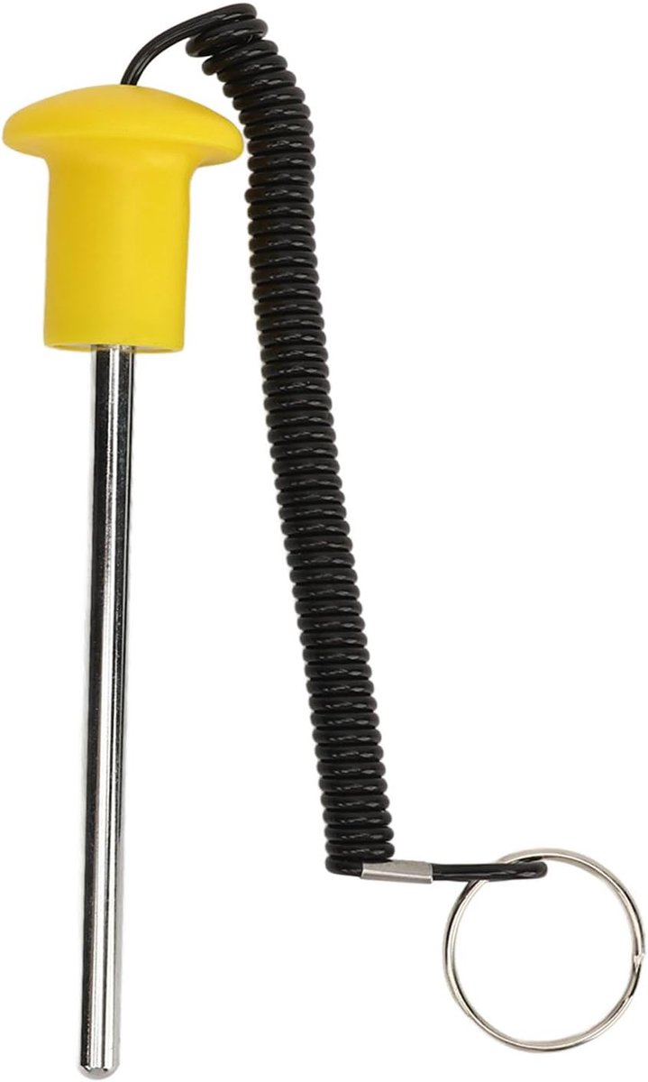 SnelShoppen - Gym Gewicht Stacking Pin 8mm Diameter Magnetisch Met Lanyard Hoogwaardige Fitness Accessoire Voor Krachttraining