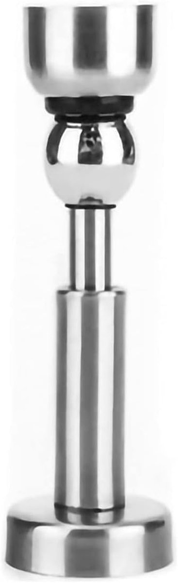 Magnetische Deurstopper - Deurhouder - Deur Open Houden - Roestvrij Staal - 10x10x10 mm - Zilverkleurig
