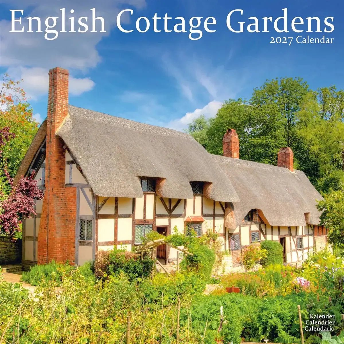 English Cottage Gardens Kalender 2027