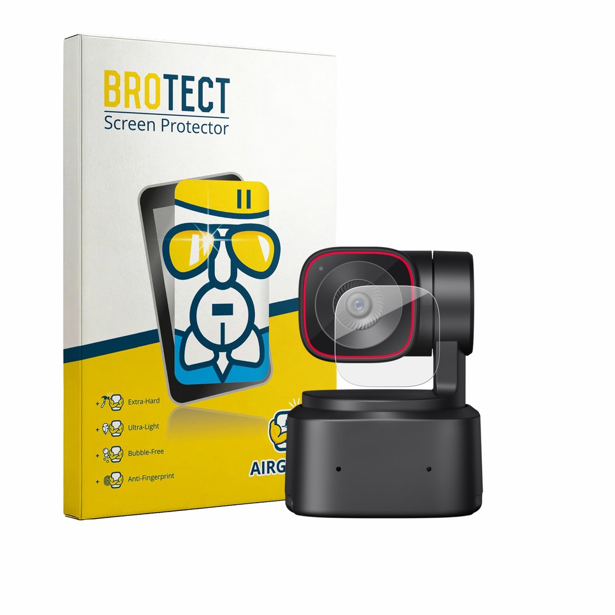 Screenprotector voor OBSBOT Tiny 2 Lite Beschermglas transparant