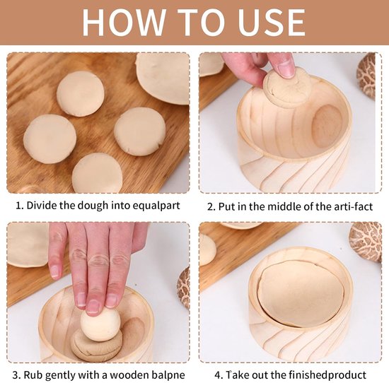 Maker, deegzakvorm, dumplingpers, NlsqEU handmatige houtvorm, handdeegpers, deegzakvorm, deegvorm, deeghuid, fabrikant, voor thuis koken, appartementen — afbeelding 2