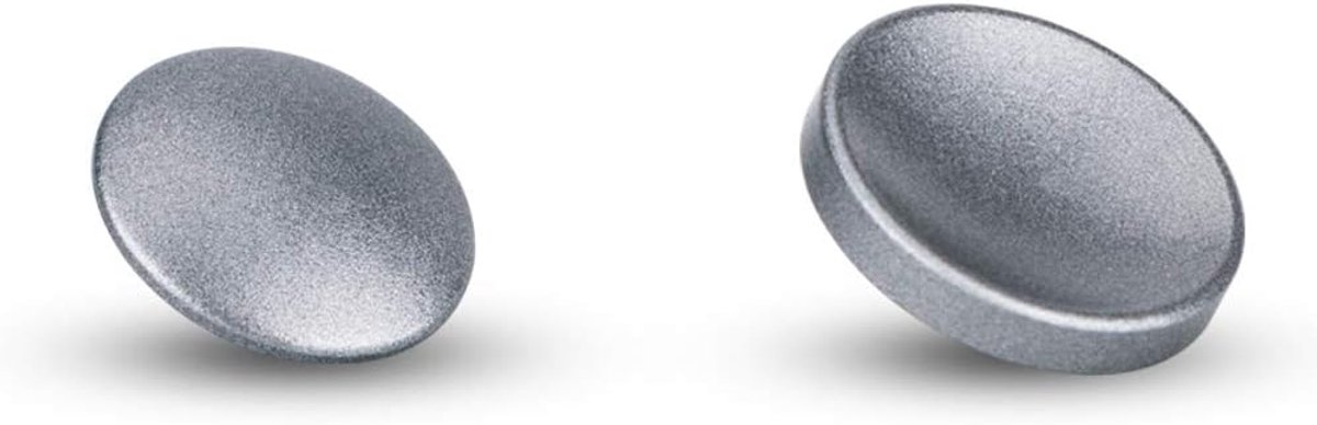 SRB Soft Release Button voor camera's met een Shutter Release Socket (Convex/Concave Surface Pack) - Grey Kit | voor Leic Q3 Fuji X100VI X-T4 X-T3 Film SLR Twee Grijze Knoppen Conv