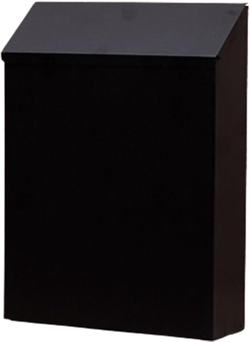 Brievenbus Muurbevestiging - Buitenbrievenbus Post - Post Ontvangen - Waterdicht Ontwerp - 86x25x114in - Zwart