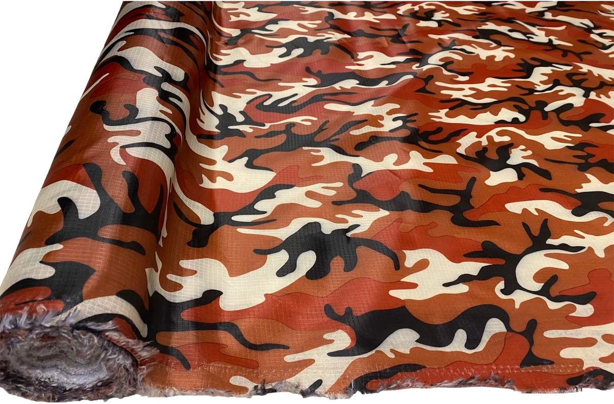 Stof Materiaal 4oz Rip Stop Leger Patroon Camouflage 150cm Breed - 1 Meter 100cm x 150cm Woestijn