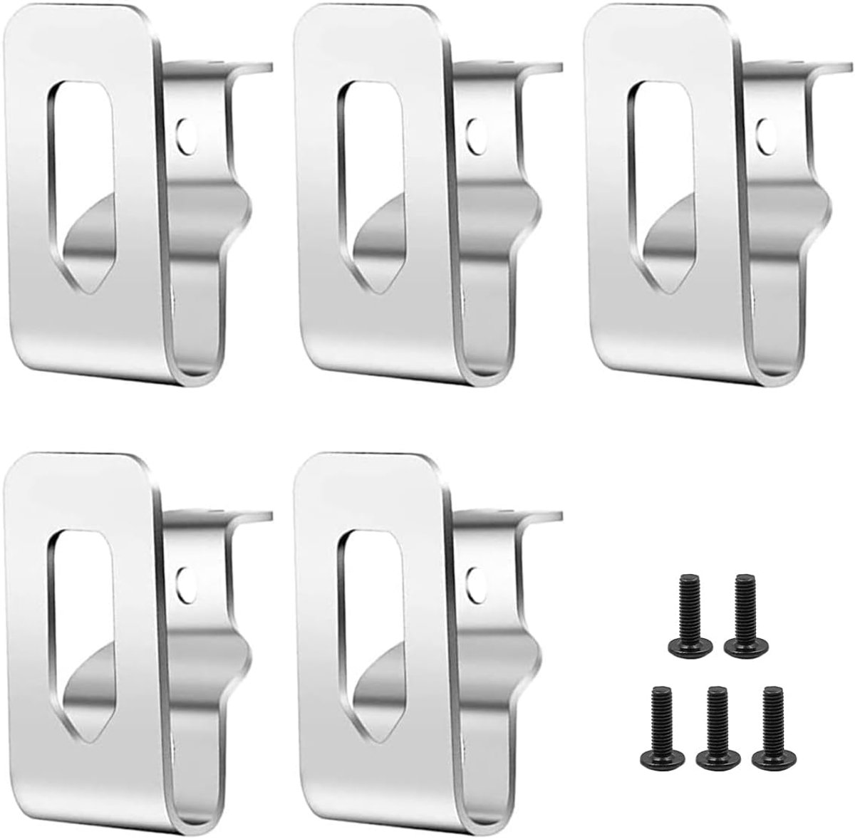 5 stuks Riemclip Vervangende Haken Clips Gereedschapshouders Gereedschapsriem Clip Haak geschikt voor Dewalt 20V MAX Boor Gereedschap