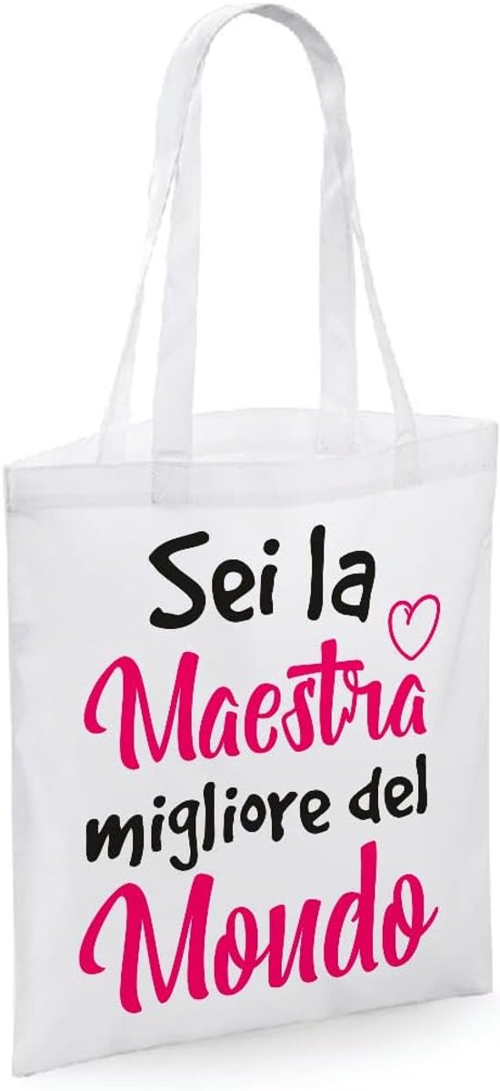 Shopping Bag Meister Gift Meister Sei de beste meester ter wereld geschenk meester fijn jaar schooljaar