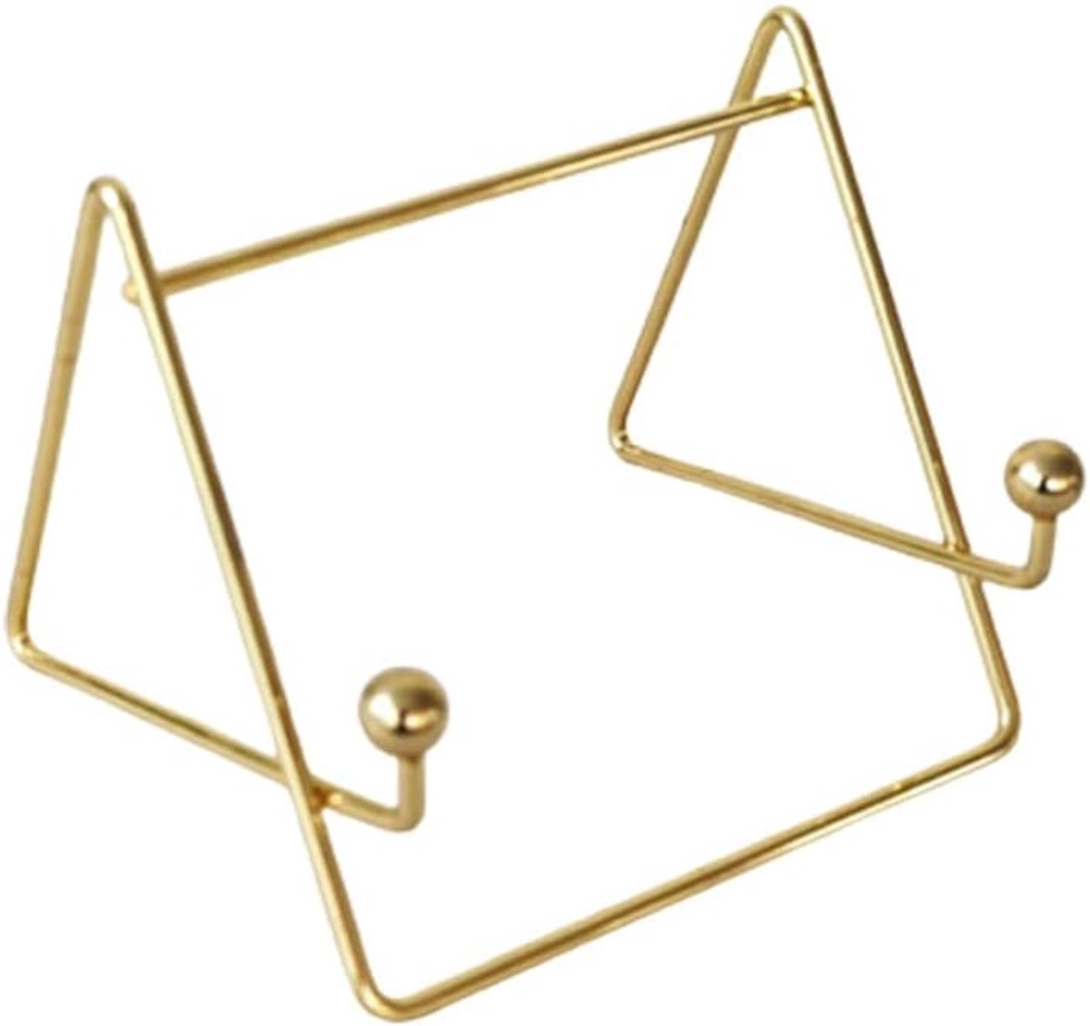 Boekstandaard Recept Kookboekhouder Kookboek Ezel Stand Roestvrij Staal Leesrecept Kookboek Tablet Houder voor Boeken, Documenten, Tijdschrift en Tabletten Goud