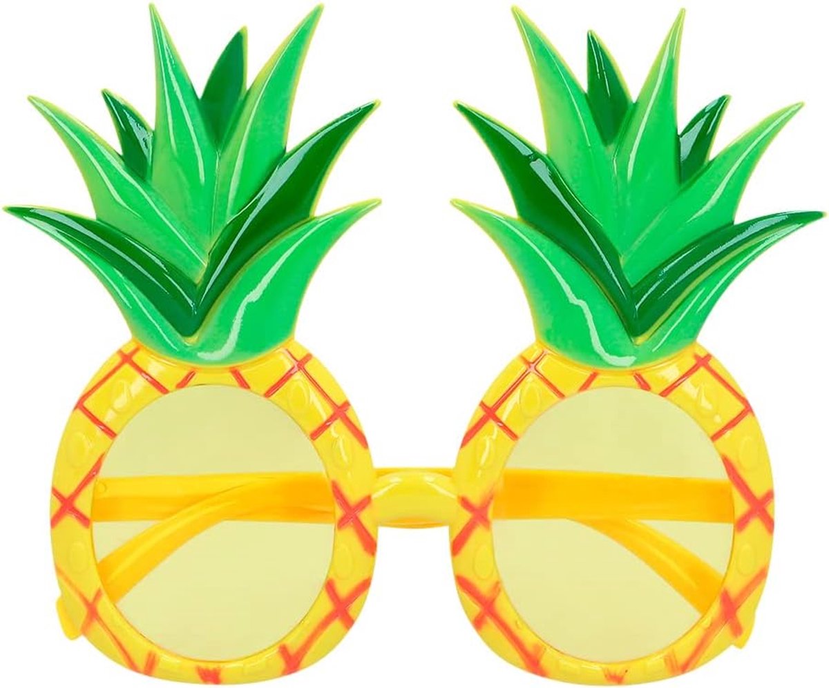 - Feestbril ananas, watermeloen, leuke bril voor carnaval of vrijgezellenfeest, accessoires voor carnavalskostuums