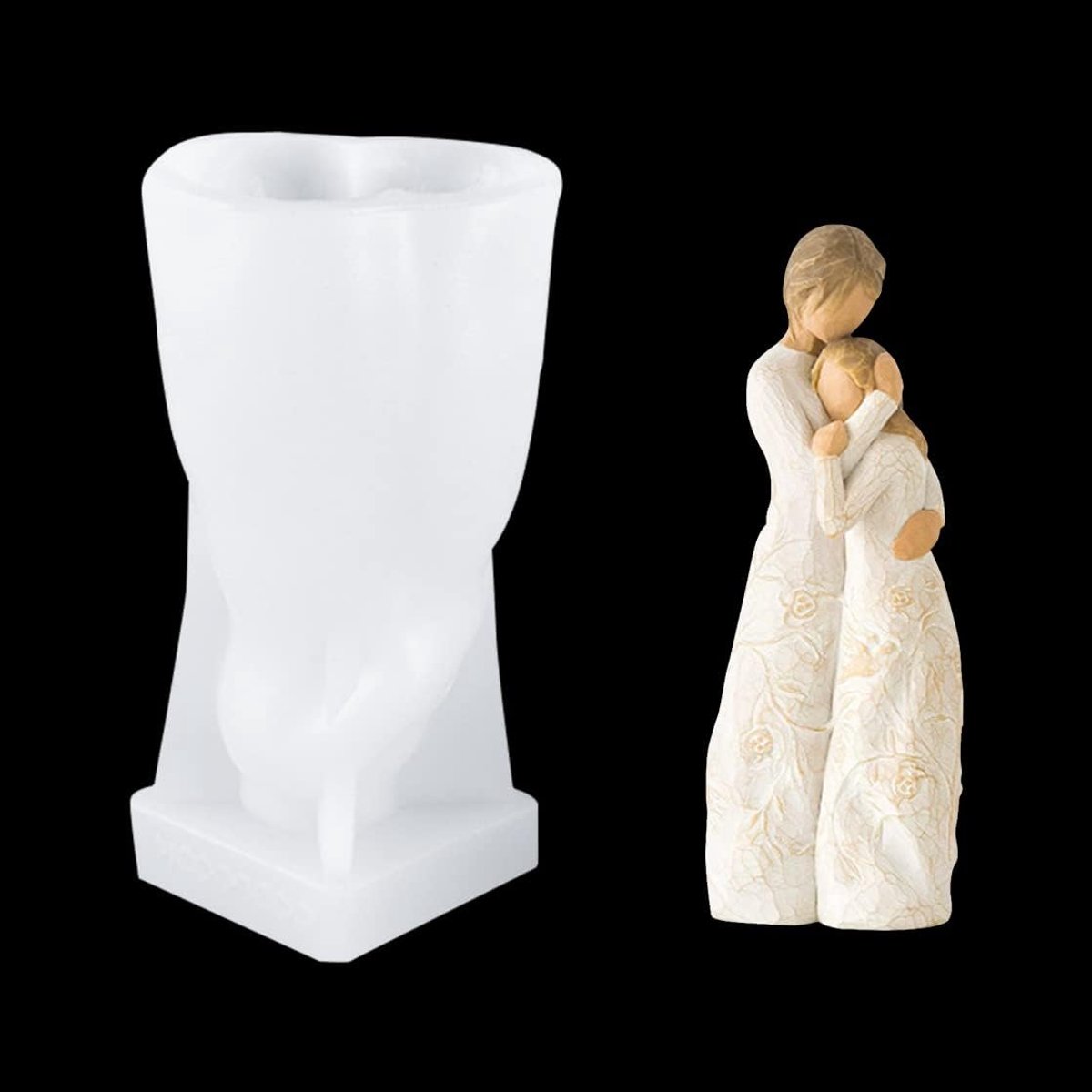 3D Candle Moulds, Silicone Shape, Figure, Plush Toy, Epoxy Resin, Candle Shape, for Making Scented Candle, Soap Family - ShopVlot
