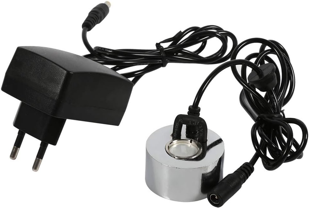 SnelShoppen - Ultraschall Nebel Terrarium Fogger - Ultrasonic Mist Maker voor Vijver, Waterfontein, Atomizer, Luchtbevochtiger, EU Stekker, 100-240V