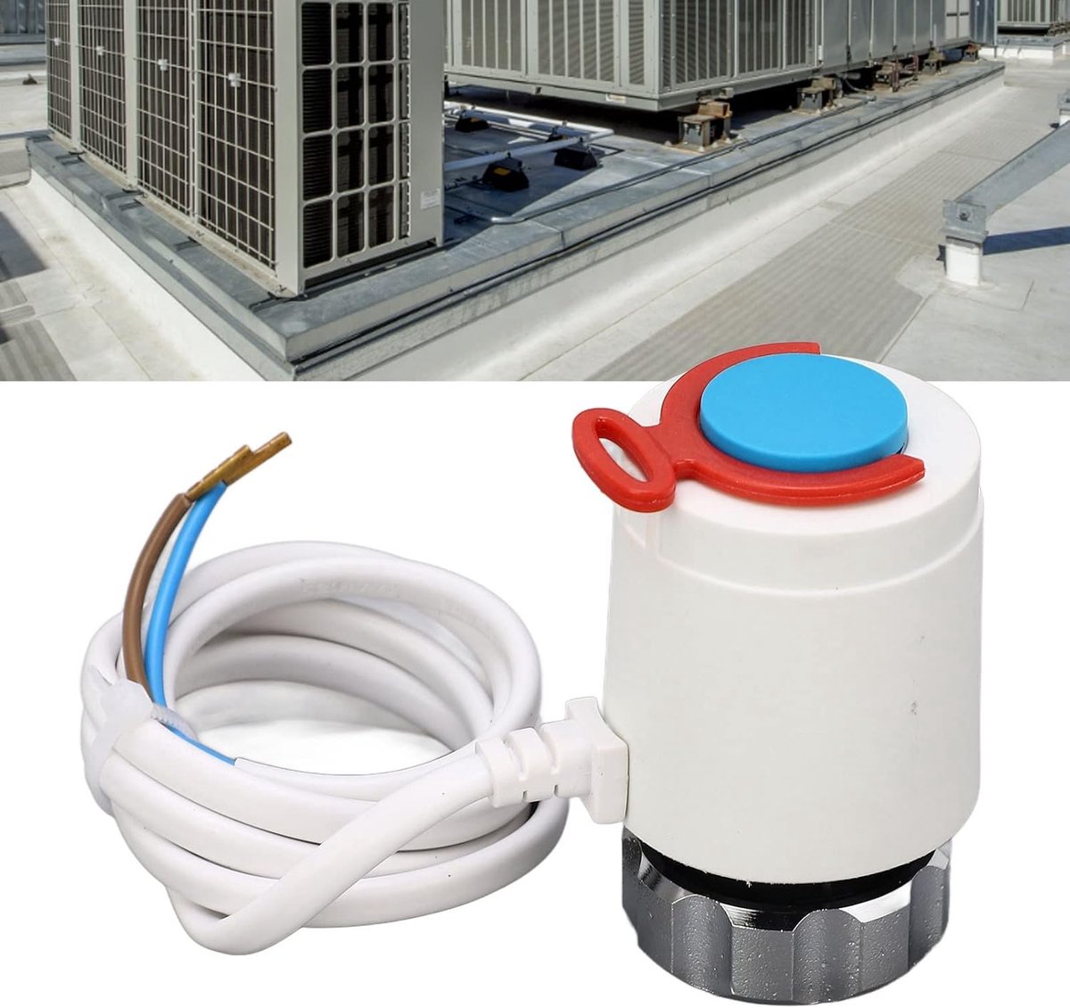Thermostatische Radiatorkraan - Radiatorknop Elektrisch - Energie Besparen - Dubbele O-ringafdichting - M30x15mm - Niet gespecificeerd