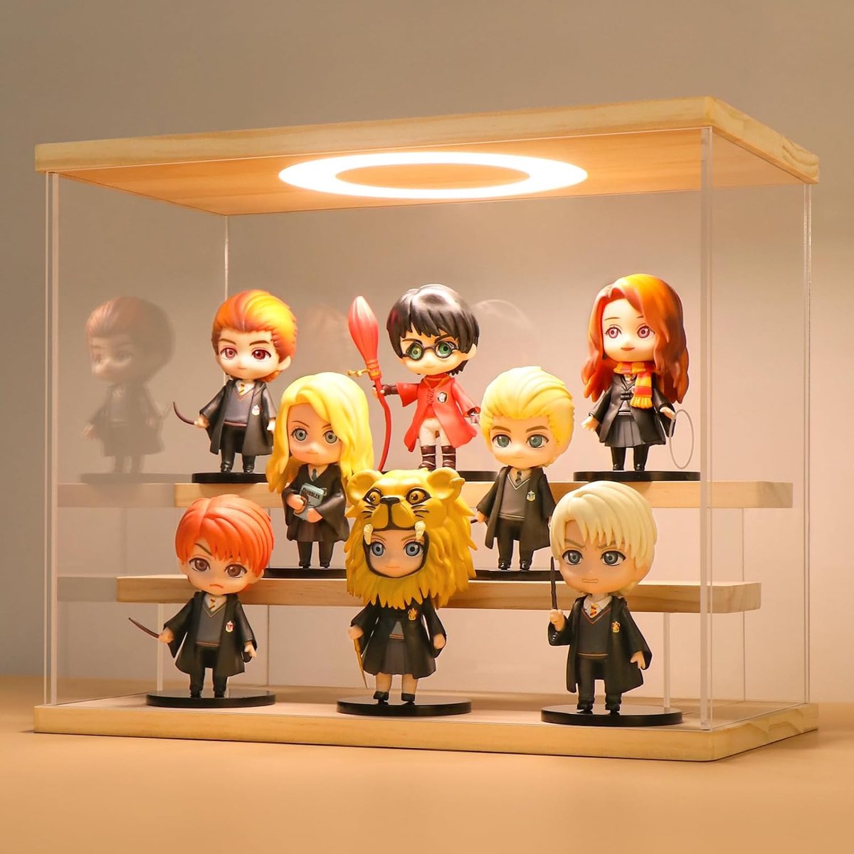 Acrylic display case, display case for collection, display case figurine, display case in glass for models, figurines - ShopVlot