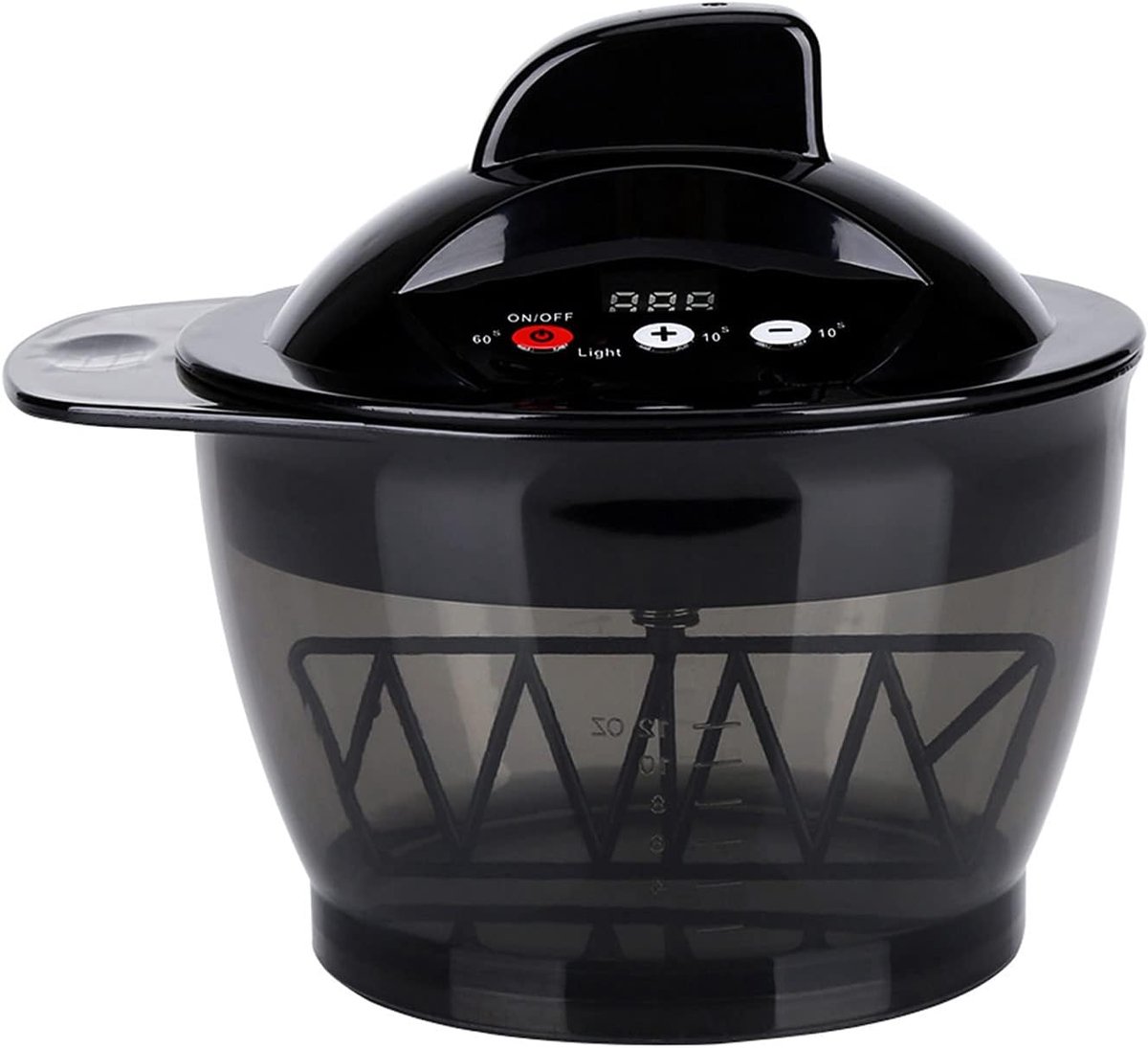 SnelShoppen - Elektrische Haarverf Mengkom 320ml - Automatische Creme Mixer voor Kappers - Makkelijk schoon te maken - Geen geur van bleekmiddel