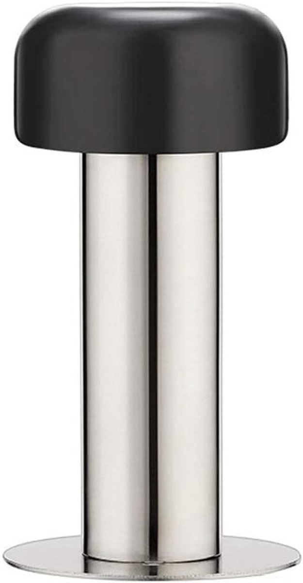 Deurstopper - Deur Buffer - Deuren Dempen - Perforatievrij - 100mm - Zilver