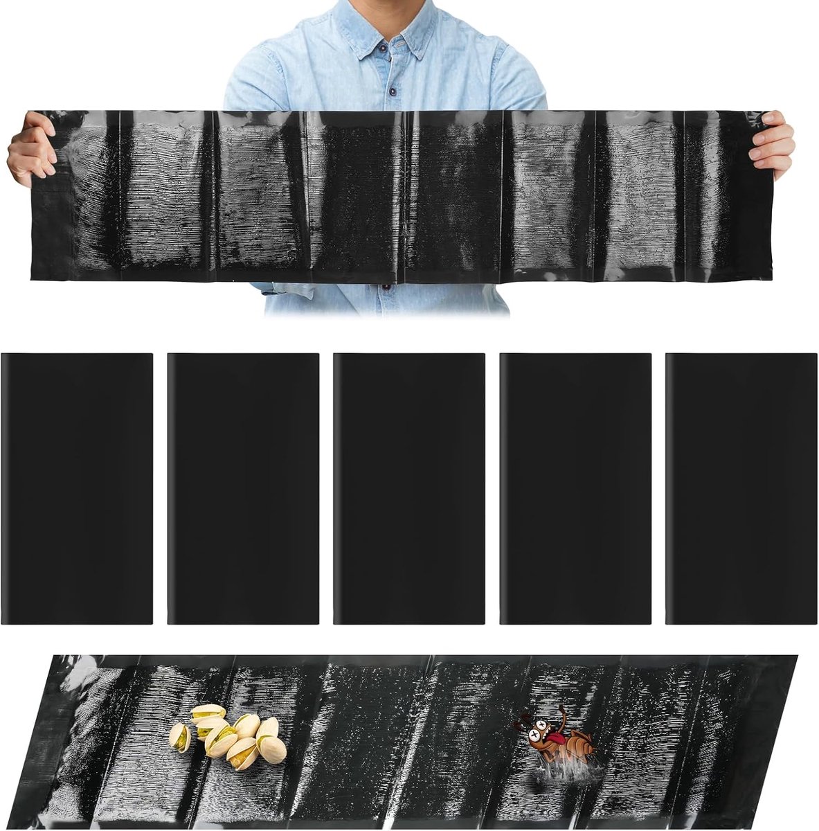 Pestkleefmat 5 Pcs - Extra sterke lijm - Multifunctioneel - Ideaal voor binnen en buiten - SnelShoppen