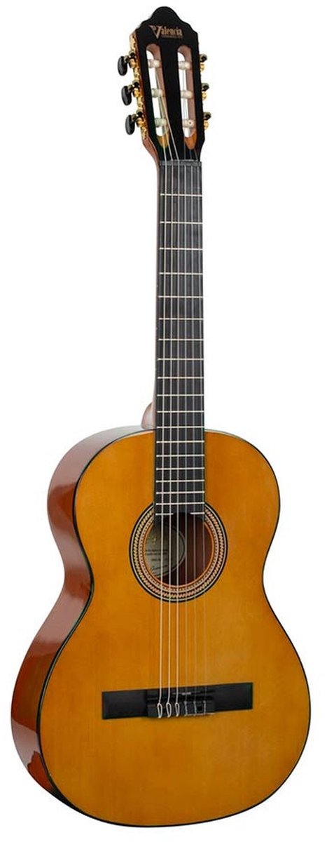 Valencia VC263 Klassieke Gitaar 3/4 Naturel Hoogglans