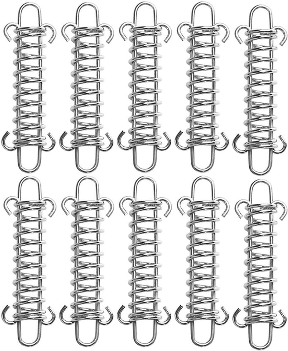 Set van 10 Spanningveren voor Tent en Luifel - Ideaal voor Camping, Buitenactiviteiten en Accessoires