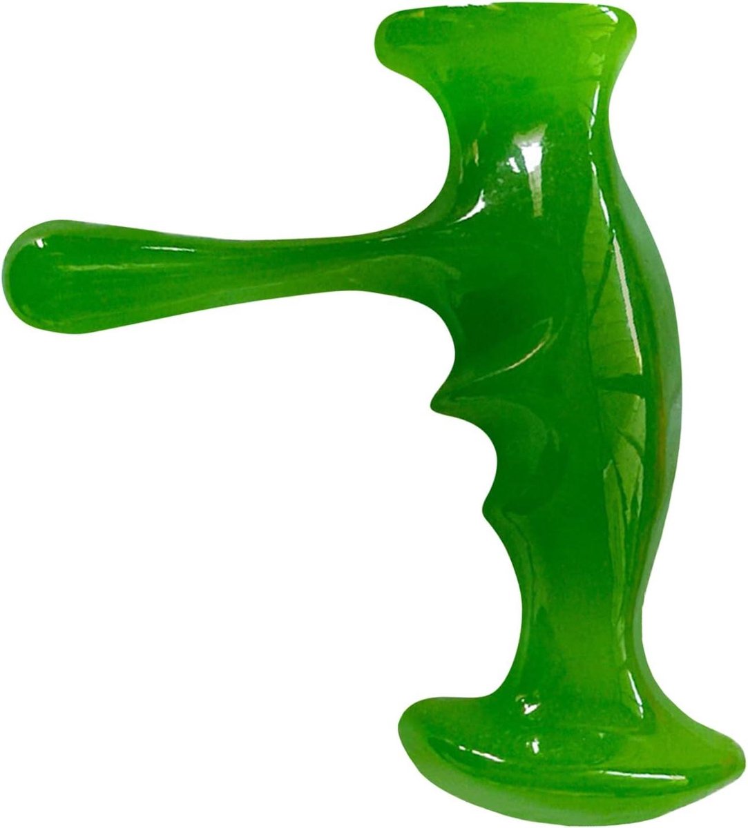 Triggerpoint Massagetool - Reflexologie Apparaat - Spierontspanning Bevorderen - Ergonomisch Ontwerp - 12.4 x 10.1 x 5.3 cm - Amber Geel