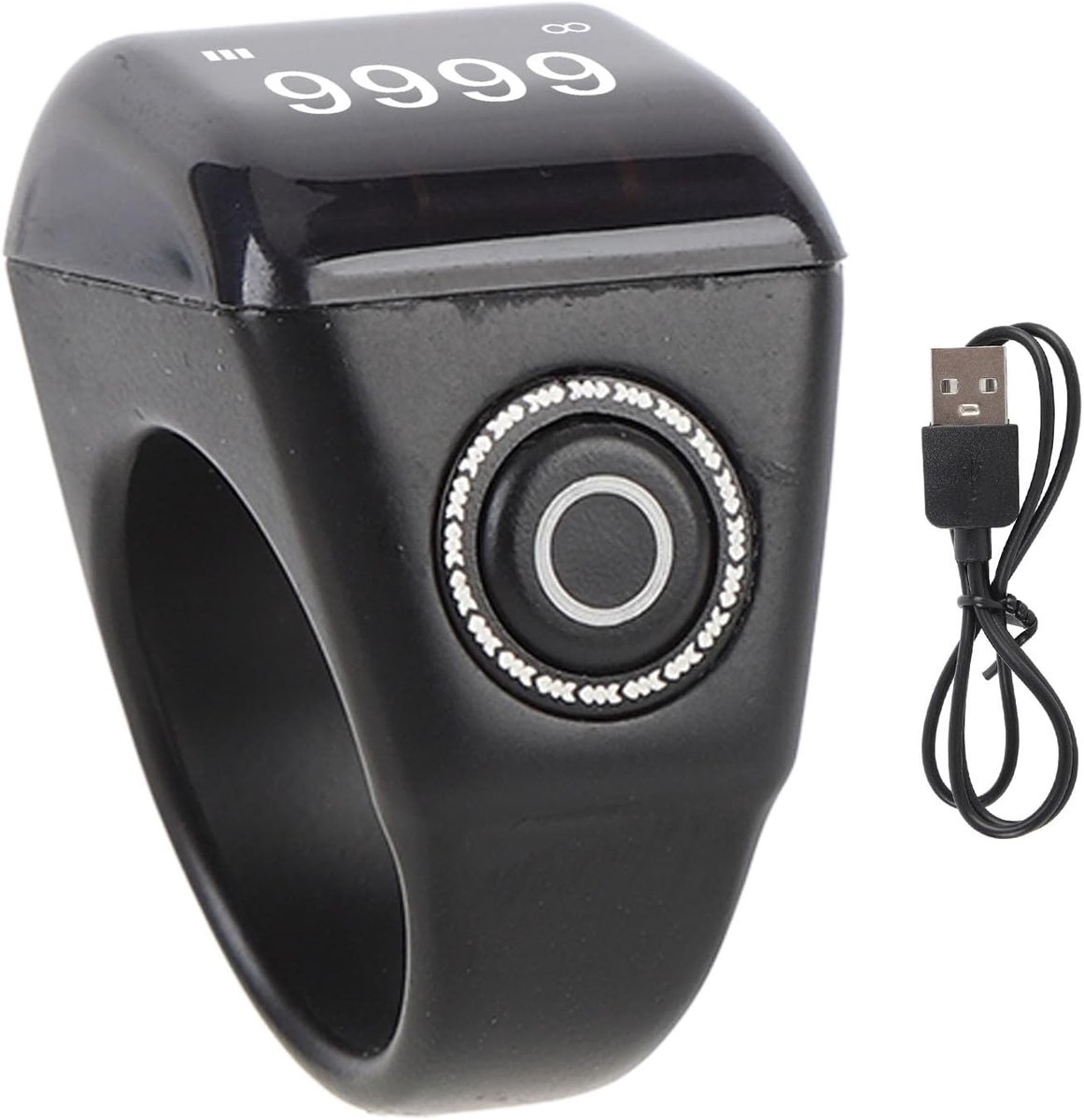 Fafeicy Digital Finger Counter SMART IP67 Rainproof, Rechargeable Electronic Number Click Counters for Sports, Fitness - ShopVlot