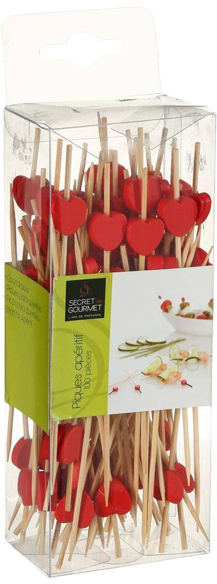 Set van 100 cocktailprikkers BAMBOU CUISINE