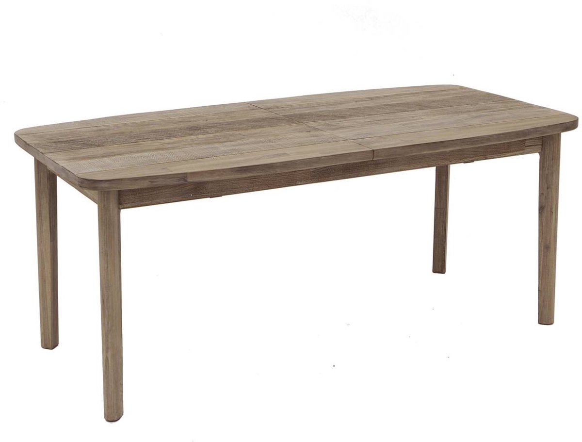 Uitschuifbare eettafel van acaciahout BANILA