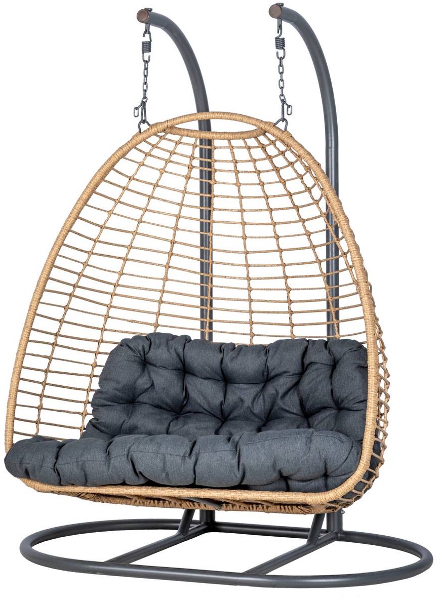 AJAR hangende eivormige fauteuil voor 2 personen