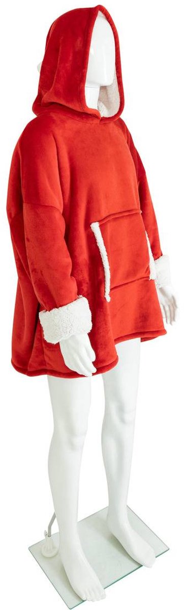 Atmosphera Créateur d'intérieur® Rode mouw geruit L-XL Rouge