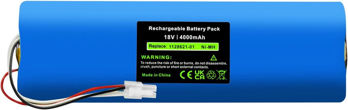 18V 4000mAh NI-MH vervangende accu voor Husqvarna Automower 210AC, 210C, 220AC, 230ACX, 260ACX, G2 2004-2006, SH Solar Hybrid maaierrobot