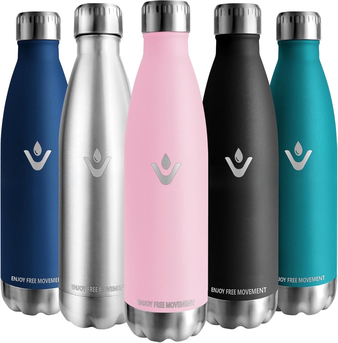 Thermosfles 750 ml - roestvrij staal - lekvrij - ideaal voor outdoor - m-winkel