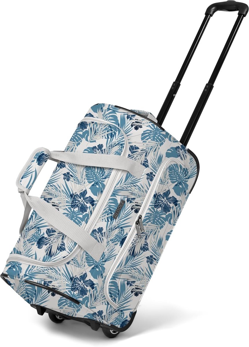 Duffle bag met wielen 39 liter - ruimte voor al je spullen - lichtgewicht 1.9 kg - perfect voor reizen - ShopVlot
