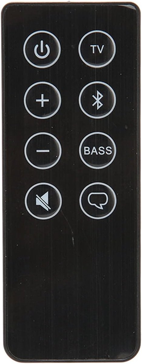 Afstandsbediening voor Bose Solo Soundbar Series II 418775 410376 431974 845194, Ergonomische Afstandsbediening voor Tv-geluidssysteem, voor Kinderen Volwassenen Ouderen