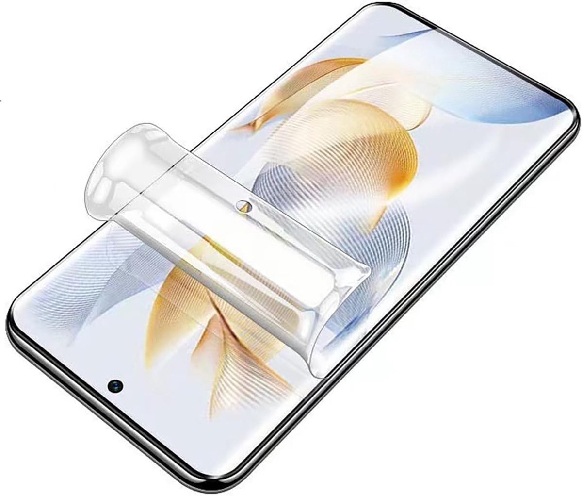 2 stuks hydrogelfolie voor Honor 90 5G 6,7 inch, zachte TPU displaybeschermfolie, volledige afdekking [niet glas]